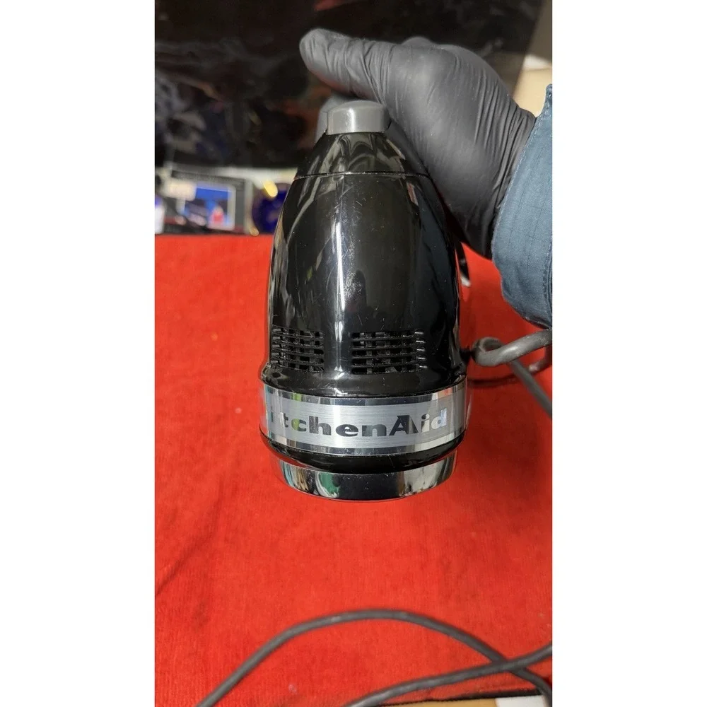 KitchenAid 9-Speed Hand Mixer Black KHM926 Tested Working‎